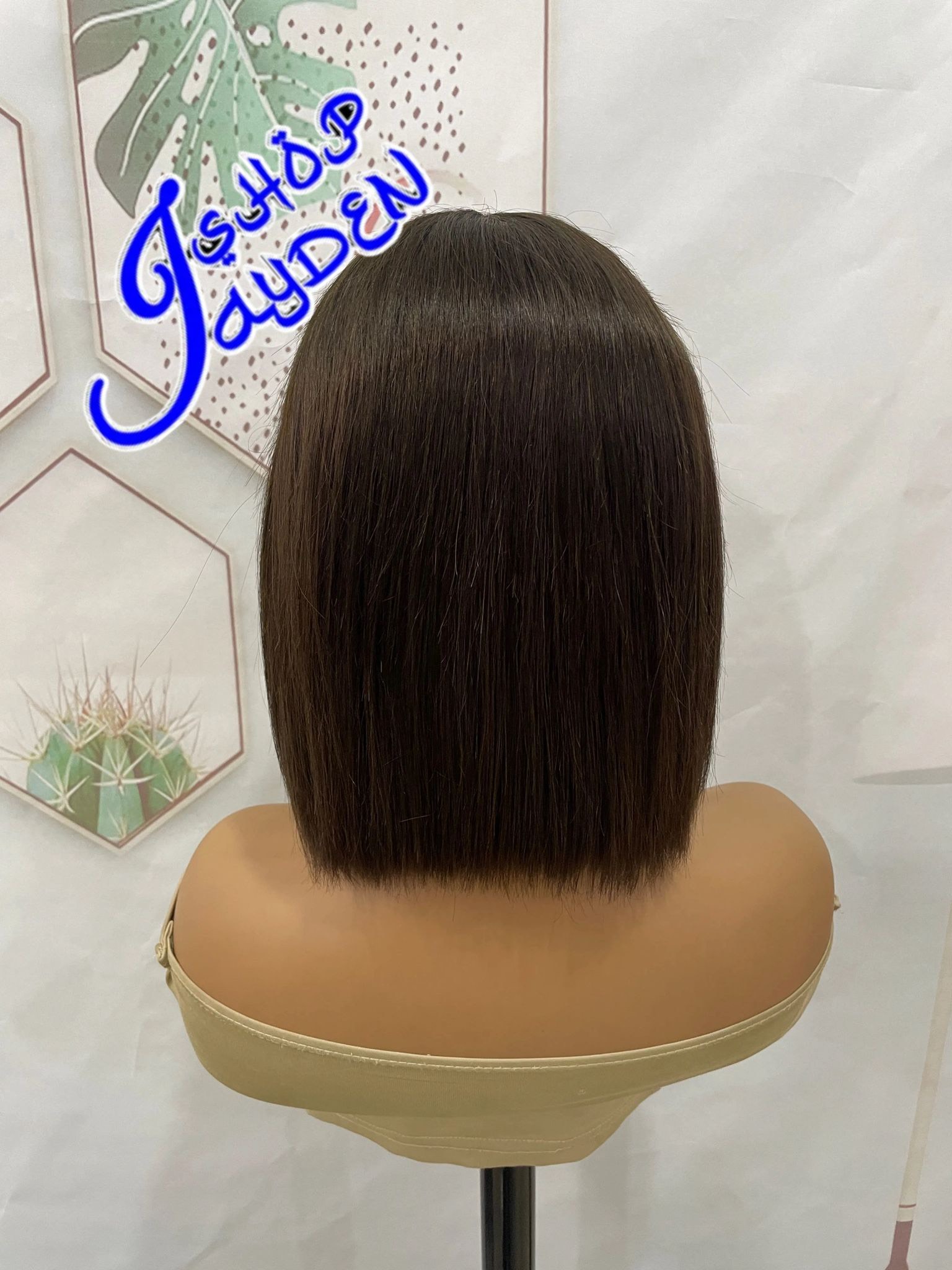 2*6 GLUELESS BOB WIG,VIRGIN HAIR