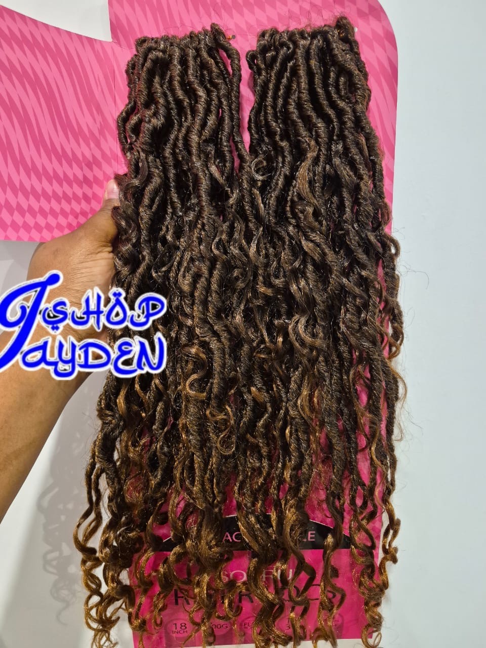River locs en crochet braid 