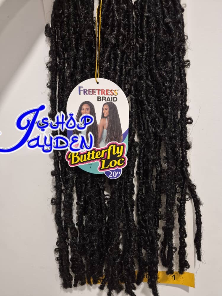 Butterfly loc en crochet braid