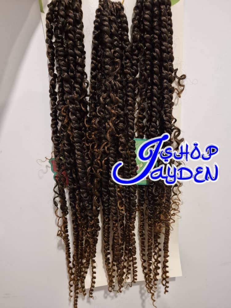 Boho passion en crochet braid