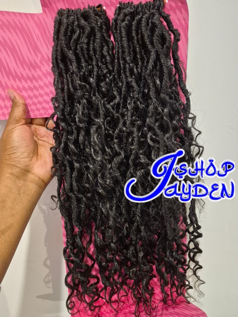 River locs en crochet braid 