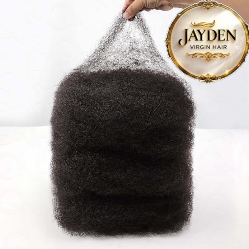 afro kinky 100% naturel taille 12