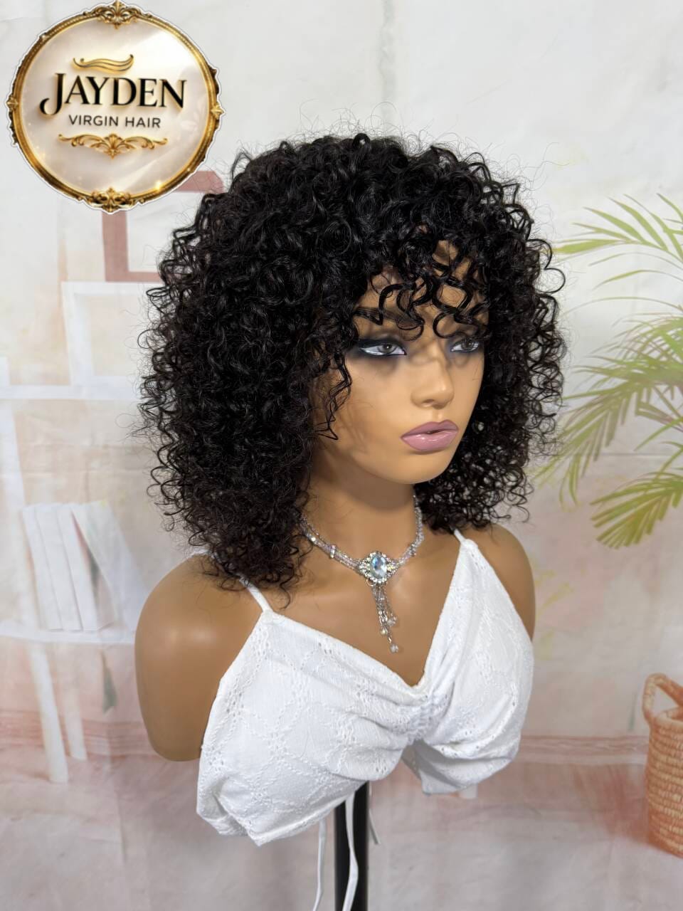 machine made bang wig
